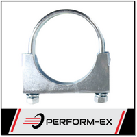 U-BOLT EXHAUST CLAMP - INSIDE DIAMETER 28MM (1 1/8" INCH) ZINC PLATED