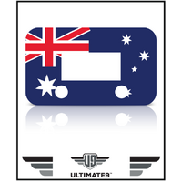 EVC FACEPLATE - AUSSIE FLAG