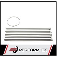 STAINLESS STEEL CABLE TIES 350MM X 8MM (10 PACK) STAINLESS STEEL CABLE TIES 350MM X 8MM (10 PACK)