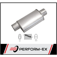 9" X 5" OVAL 14" LONG 3.5" O/C MEGA POWER UNIVERSAL MUFFLER (D927M)