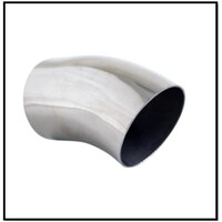 DUMP PIPE 3 1/2" OUT OD 7" LONG SS304 TIP