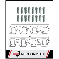 EXTRACTOR GASKETS & BOLT KIT FITS FORD FALCON / FAIRLANE CLEVELAND V8 4V 302 351
