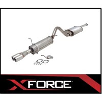 FORD FALCON BA BF XR6 NON TURBO UTE XFORCE 2 1/2" 409 STAINLESS STEEL CAT BACK EXHAUST SYSTEM 