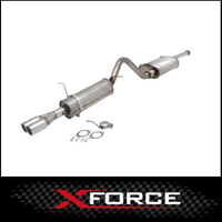 FORD FALCON BA BF XR6 NON TURBO UTE XFORCE 2 1/2" 409 STAINLESS STEEL CAT BACK EXHAUST SYSTEM 