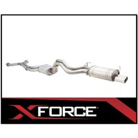 XFORCE 409 STAINLESS STEEL TWIN 2 1/2" CAT BACK EXHAUST SYSTEM (HIGH SOUND) FITS FORD FALCON BA BF XR8 SEDAN