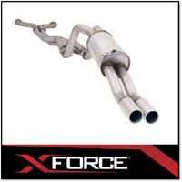 XFORCE 409 STAINLESS STEEL TWIN 2 1/2" CAT BACK EXHAUST SYSTEM (HIGH SOUND) FITS FORD FALCON BA BF XR8 UTE