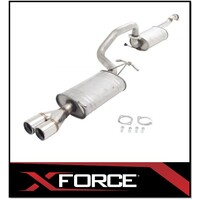 FORD FALCON FG XR6 NON TURBO SEDAN XFORCE 2.5" 409 STAINLESS STEEL CAT BACK EXHAUST 