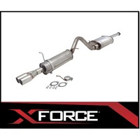 FORD FALCON FG XR6 NON TURBO UTE XFORCE 2 1/2" STAINLESS STEEL CAT BACK EXHAUST SYSTEM