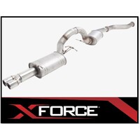 FORD FALCON FG XR6 TURBO SEDAN XFORCE STAINLESS STEEL 4" DUMP 3 1/2" CAT CONVERTER 3 1/2" CATBACK EXHAUST SYSTEM