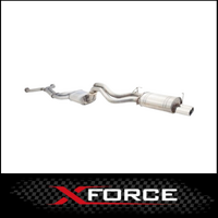 FORD FALCON FG XR8 SEDAN XFORCE TWIN 2 1/2" 409 STAINLESS STEEL CAT BACK EXHAUST SYSTEM