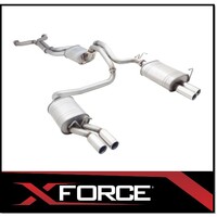 FORD FALCON FG GS/GT FPV SEDAN XFORCE S/STEEL QUAD 2 1/2" CATBACK EXHAUST SYSTEM