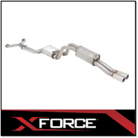 FORD FALCON FG XR8 UTE XFORCE TWIN 2 1/2" 409 STAINLESS STEEL CAT BACK EXHAUST