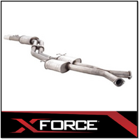 HOLDEN COMMODORE VT VU VX VY VZ V8 UTE/WAGON TWIN 3" CATBACK XFORCE 409 STAINLESS STEEL EXHAUST SYSTEM