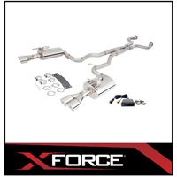 XFORCE TWIN 2.5" 409 STAINLESS STEEL CATBACK EXHAUST SYSTEM WITH VAREX REAR MUFFLERS FITS HOLDEN COMMODORE VE/VF SEDAN/WAGON SS/SV6 