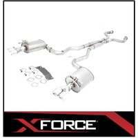 HOLDEN COMMODORE VE/VF SEDAN/WAGON SS/SV6 TWIN 3" XFORCE 409 STAINLESS STEEL CATBACK EXHAUST SYSTEM