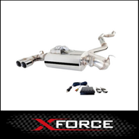 XFORCE 304 STAINLESS STEEL VAREX CATBACK VAREX EXHAUST SYSTEM FITS BMW 1 SERIES F20 125i 2011-2014