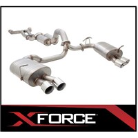 FORD FALCON FG GS/GT FPV SEDAN XFORCE S/STEEL QUAD 3" CATBACK EXHAUST SYSTEM