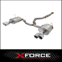 XFORCE 3" STAINLESS STEEL CATBACK EXHAUST SYSTEM FITS SUBARU WRX STI G3 VA SEDAN 1/2014-ON
