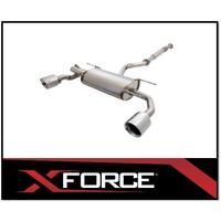 XFORCE 2.5" STAINLESS STEEL CATBACK EXHAUST SYSTEM FITS SUBARU BRZ ZC 1/2012-9/2021