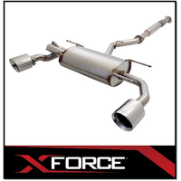 XFORCE 2.5" STAINLESS STEEL CATBACK EXHAUST SYSTEM FITS SUBARU BRZ ZC 1/2012-9/2021
