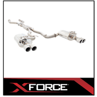 XFORCE TWIN 2.5" 304 STAINLESS STEEL CATBACK EXHAUST SYSTEM FITS HOLDEN COMMODORE VE/VF SEDAN/WAGON SS/SV6 (ES-VF72SED-CBS)