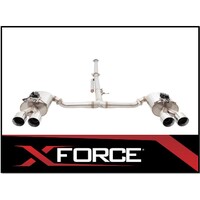 XFORCE VAREX 3" CAT BACK EXHAUST SYSTEM FITS HYUNDAI SONATA N LINE SEDAN 2.5L G4KP TURBO 12/2020-ON