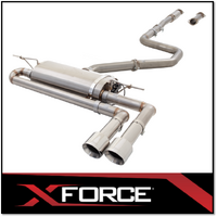 XFORCE VAREX 3" CAT BACK EXHAUST SYSTEM FITS HYUNDAI i30 N LINE SEDAN 1.6L G4FP TURBO 11/2020-ON