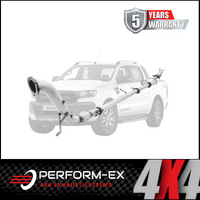 PERFORM-EX 3" STAINLESS STEEL CAT/MUFFLER TURBO BACK EXHAUST SYSTEM FITS FORD RANGER PX 3.2L 5CYL 2016-2022 (DPF DELETE)