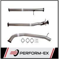 PERFORM-EX 3" STAINLESS STEEL DPF BACK EXHAUST PIPE ONLY FITS FORD RANGER PX 3.2L TD 10/2016-5/2022
