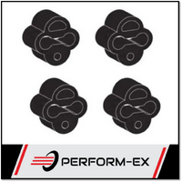 4 X EXHAUST HANGER RUBBER MOUNTS FITS FORD FALCON EA EB ED EF EL AU BA BF FG