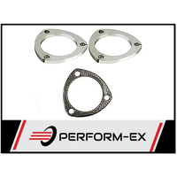 4" (101MM) X 3 BOLT FLANGE PLATE KIT (STAINLESS STEEL)