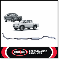 REDBACK 3" 409 STAINLESS STEEL CAT/MUFFLER EXHAUST SYSTEM FITS MAZDA BT-50 UN 3.0L 4CYL 11/2006-8/2011