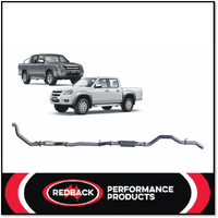 REDBACK 3" 409 STAINLESS STEEL CAT/RESONATOR EXHAUST SYSTEM FITS FORD RANGER PJ PK 3.0L 4CYL 12/2006-8/2011