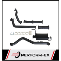 PERFORM-EX 3" NO CAT/MUFFLER TURBO BACK EXHAUST SYSTEM FITS HOLDEN COLORADO RC 3.0L 4CYL 5/2010-5/2012