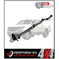 PERFORM-EX 3" STAINLESS STEEL TURBO BACK EXHAUST SYSTEM (DPF DELETE) FITS HOLDEN COLORADO RG 2.8L TD 9/2016-6/2020