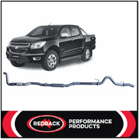 REDBACK 3" 409 STAINLESS STEEL TURBO BACK EXHAUST SYSTEM FITS HOLDEN COLORADO RG 2.8L 6/2012-8/2016