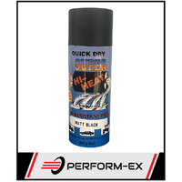 HIGH TEMPERATURE EXHAUST SYSTEM PAINT 800DEG MATT BLACK