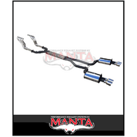DPE BY MANTA ENGINE BACK STAINLESS STEEL EXHAUST SYSTEM FITS HOLDEN COMMODORE VE VF 6.0L 6.2L V8 SEDAN/WAGON (HOLK128S3-134C)