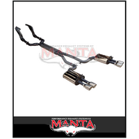 DPE BY MANTA ENGINE BACK STAINLESS STEEL EXHAUST SYSTEM FITS HOLDEN COMMODORE VE VF 6.0L 6.2L V8 UTE (HOLK128U25-134)