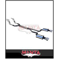 DPE BY MANTA ENGINE BACK STAINLESS STEEL EXHAUST SYSTEM FITS HOLDEN COMMODORE VE VF 6.0L 6.2L V8 UTE (HOLK128U25-134C)