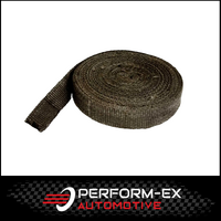 TITANIUM FIBRE GLASS HEAT TAPE (WRAP) - 2" (51MM) X 3MM X 10MTR ROLL (HT200R-10T3)