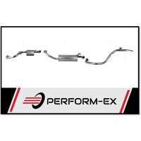 STANDARD ENGINE BACK EXHAUST SYSTEM FITS TOYOTA LANDCRUISER HZJ80R 1/90-12/97