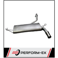STANDARD REPLACEMENT REAR MUFFLER FITS KIA CERATO YD 2.0L G4NC FWD 5 DOOR HATCH 4/2013-12/2017 (M0876)