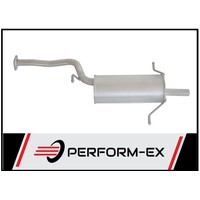 STANDARD EXHAUST REAR MUFFLER FITS SUBARU FORESTER GEN2 SG 2.5L 7/02-7/05 AWD