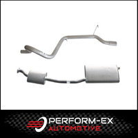 STANDARD CENTRE MUFFLER & REAR TAILPIPE FITS FALCON AU SEDAN 4.0L 6CYL