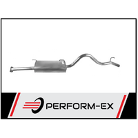 STANDARD EXHAUST REAR MUFFLER FITS HOLDEN RODEO RA 2.4L 4CYL 2WD 3/2003-6/2008