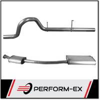 FORD FALCON AU UTE 4.0L 6CYL STANDARD CENTRE MUFFLER & REAR TAILPIPE