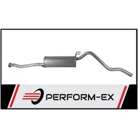 STANDARD EXHAUST REAR MUFFLER FITS TOYOTA HILUX LN106R 2.8L 4CYL 4WD