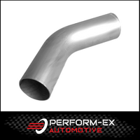 3" 76MM X 45 DEGREE MANDREL BEND MILD STEEL EXHAUST PIPE