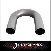 3.5" 89MM X 180 DEGREE MANDREL BEND MILD STEEL EXHAUST PIPE (MB350180)